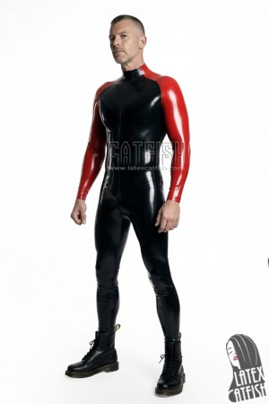 Men's 'Curv-ical' Latex Catsuit