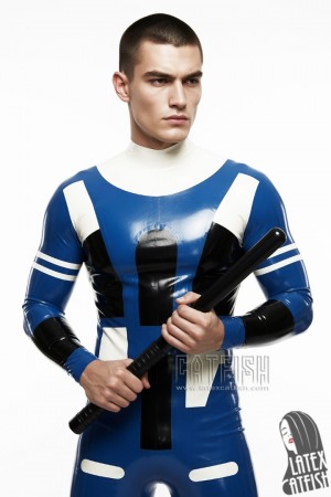 Men's 'Pallas' Latex Catsuit