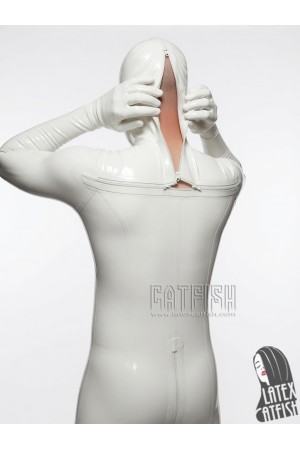Men's Total Body 'T-Zip' Latex Catsuit