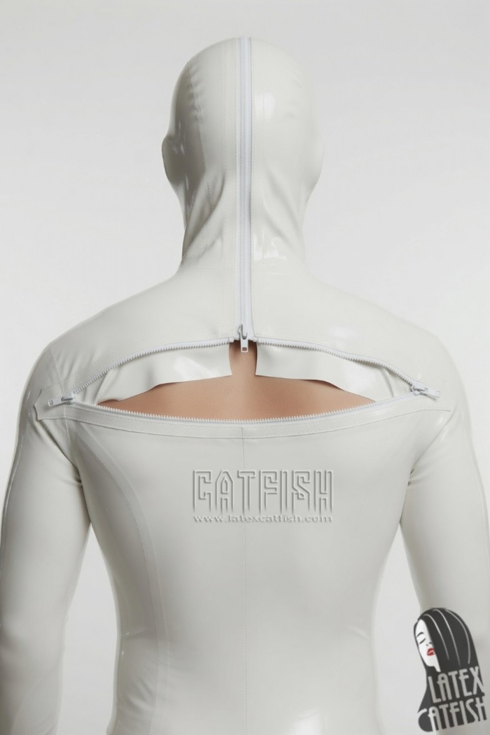 Men's Total Body 'T-Zip' Latex Catsuit Men's Total Body 'T-Zip' Latex Catsuit