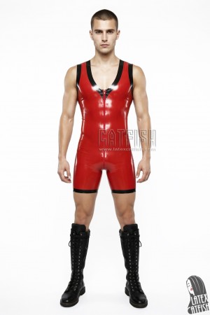 Men's V-Neck Sleeveless Latex Surfsuit