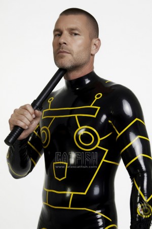'Robotico' Tron Latex Catsuit