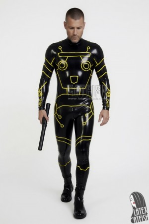 'Robotico' Tron Latex Catsuit