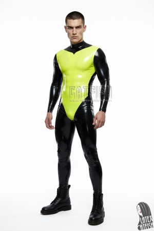 Men's Zipperless Latex Catsuit