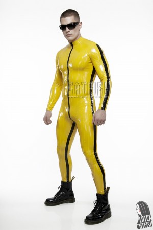 'Martial Arts' Bruce Lee Style Latex Catsuit