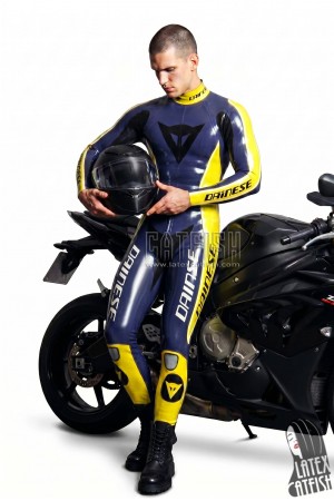 'T-Age' Moto Biker Rubber Catsuit