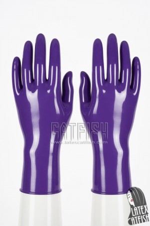Mold Shorter Latex Gloves