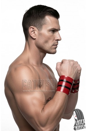 Stud-fastening Latex Wrist Bands