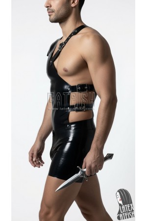 'Gladiator' Strapped Body Vest