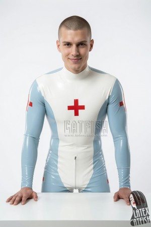 'Medic Look' Latex Catsuit
