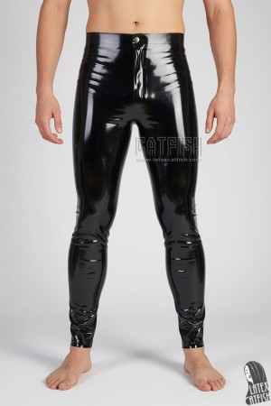 Tight Fit Latex Leggings