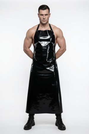 Unisex Latex Extended Length Apron