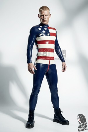 Men's 'Alliance' Latex Catsuit