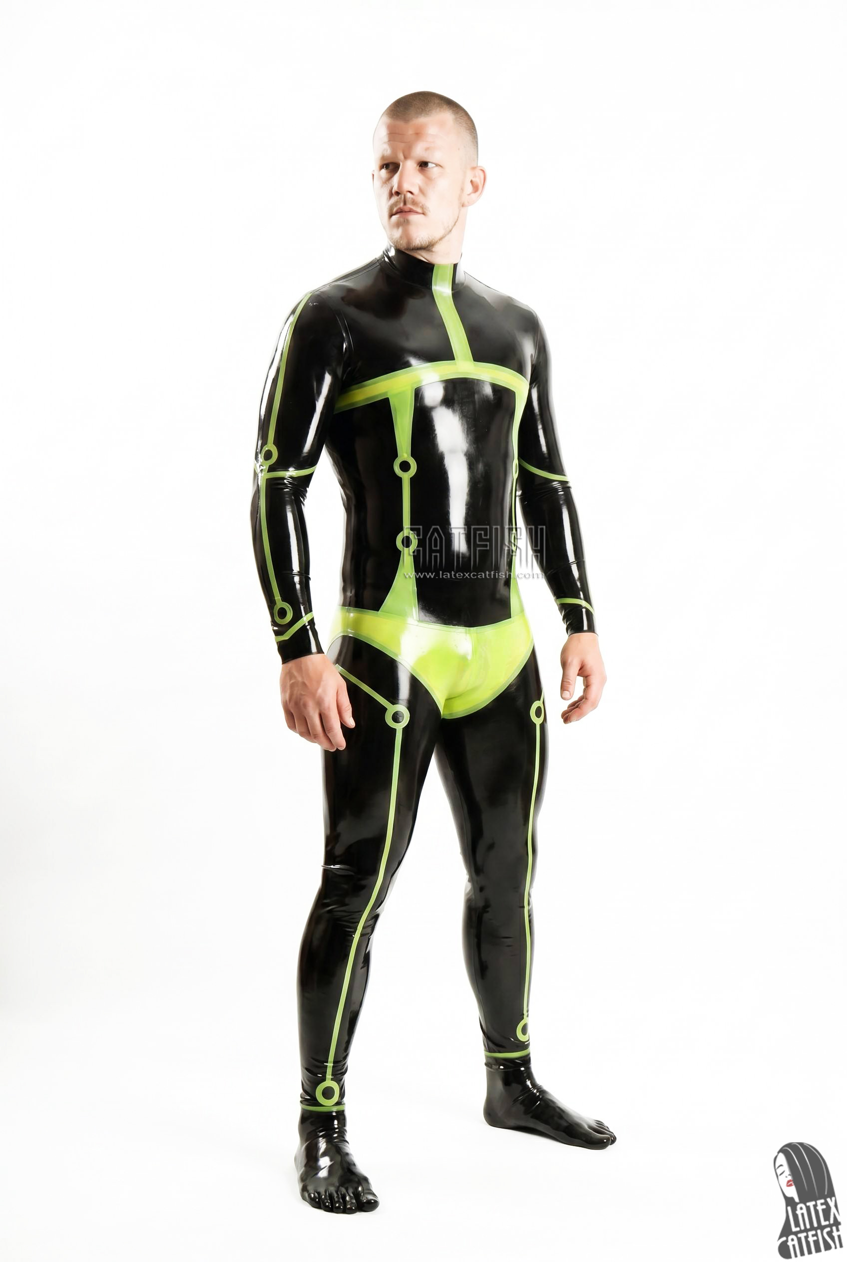'Tron-Gen' Latex Catsuit 'Tron-Gen' Latex Catsuit
