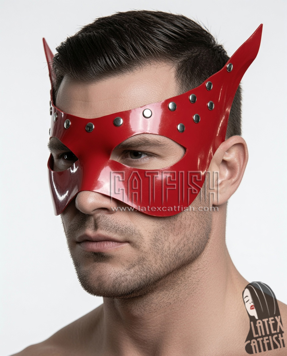 Winged Latex Eye Mask Winged Latex Eye Mask