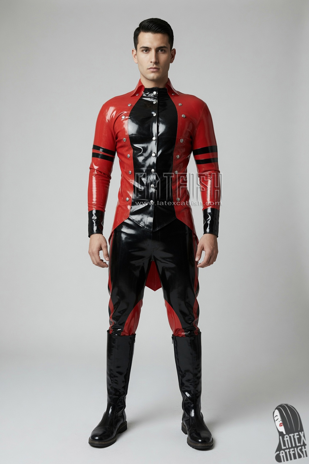 Southerner Latex Uniform Tailcoat Southerner Latex Uniform Tailcoat