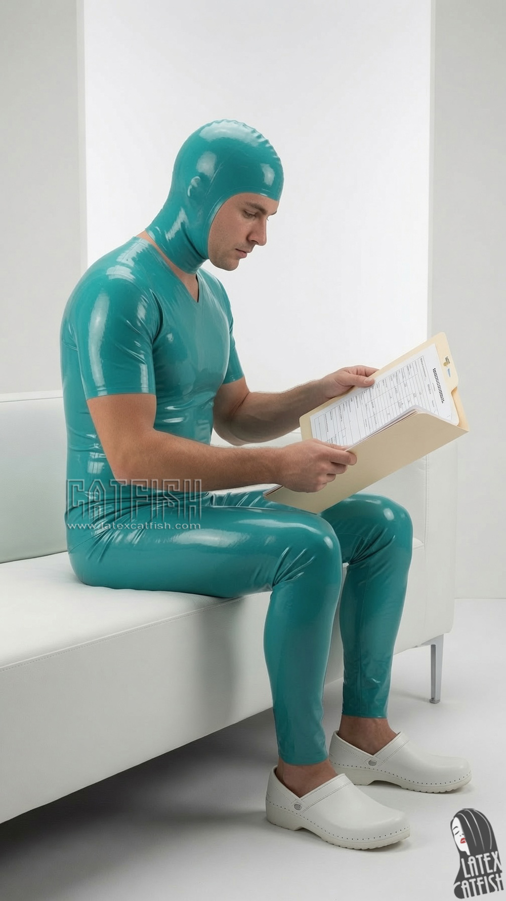 'Medic' Latex Hospital Shirt 'Medic' Latex Hospital Shirt