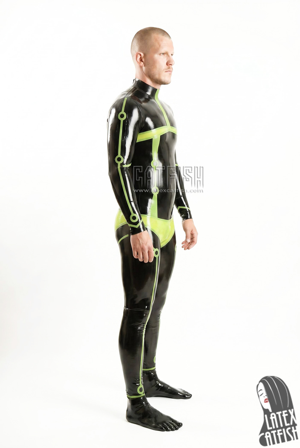 'Tron-Gen' Latex Catsuit 'Tron-Gen' Latex Catsuit