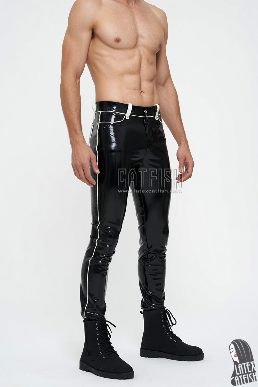 Latex Trooper Style Jeans Latex Trooper Style Jeans