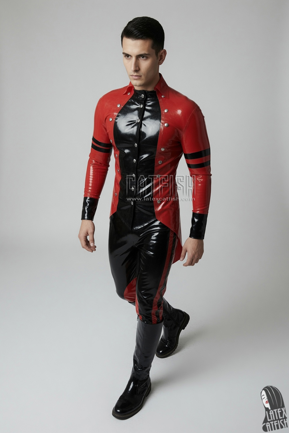 Southerner Latex Uniform Tailcoat Southerner Latex Uniform Tailcoat