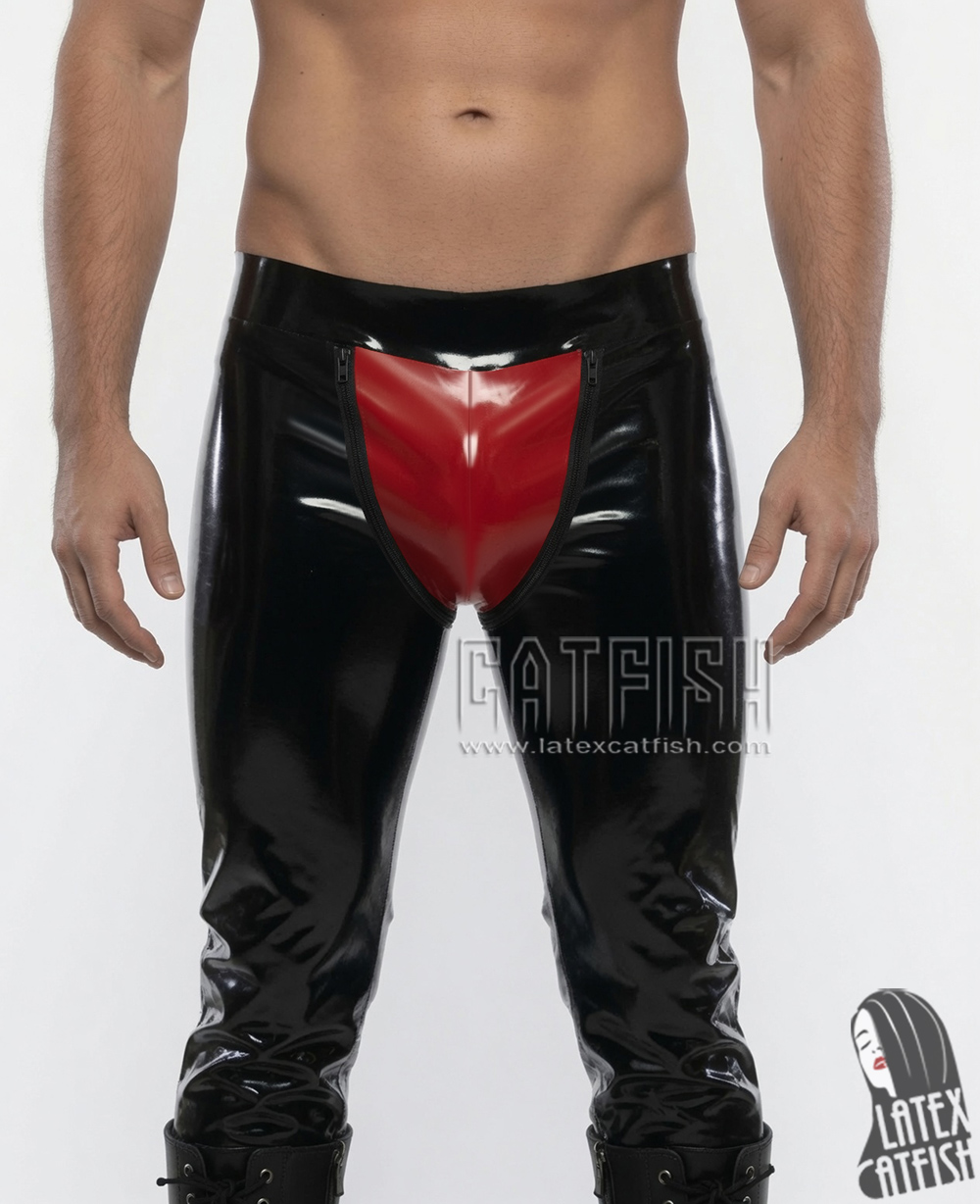 Latex Codpiece Leggings Latex Codpiece Leggings