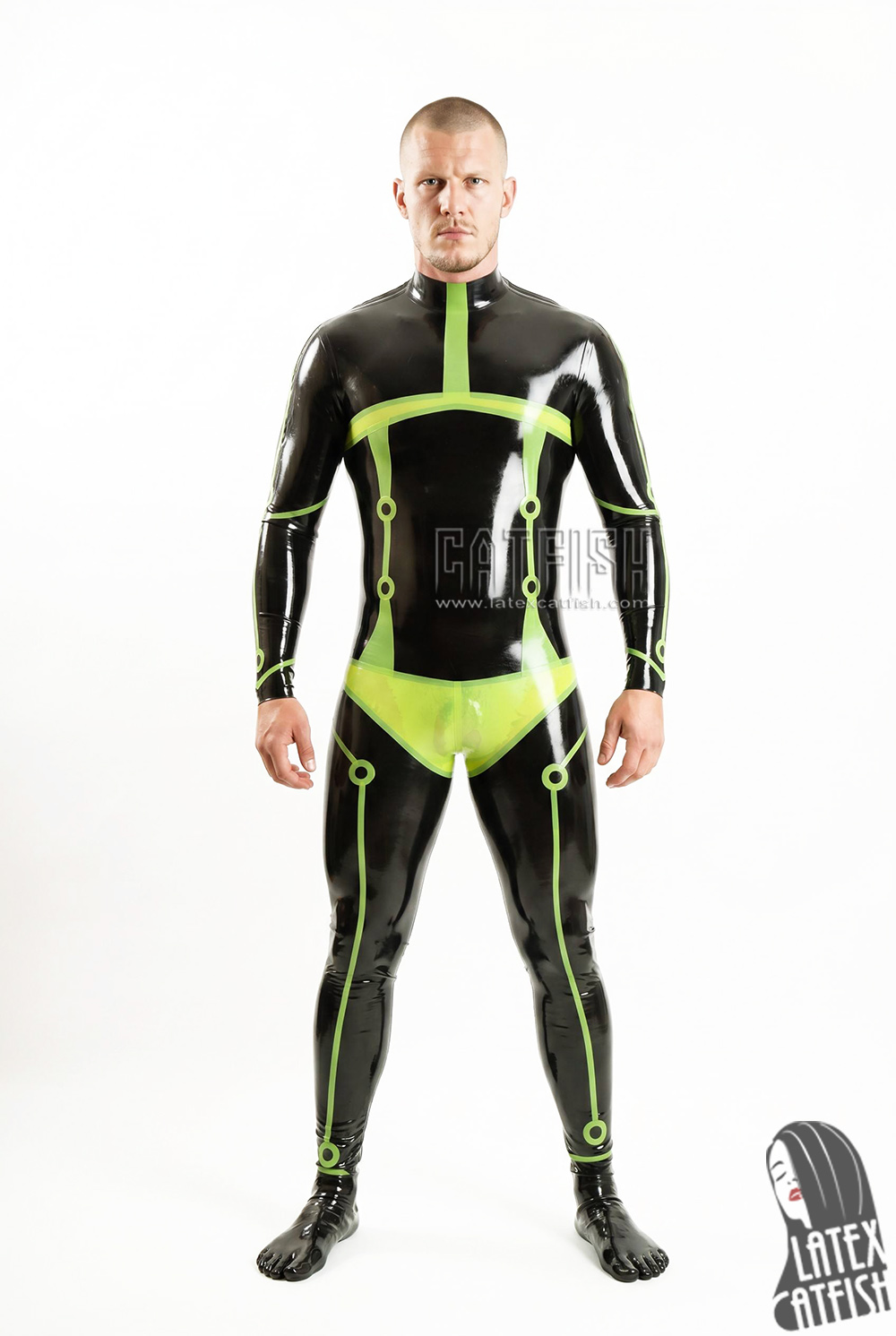 'Tron-Gen' Latex Catsuit 'Tron-Gen' Latex Catsuit