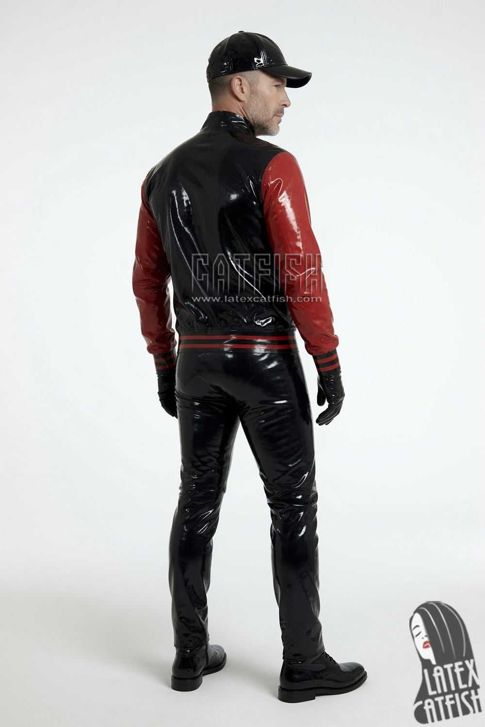 Men's Latex College 'Varsity' Jacket Men's Latex College 'Varsity' Jacket
