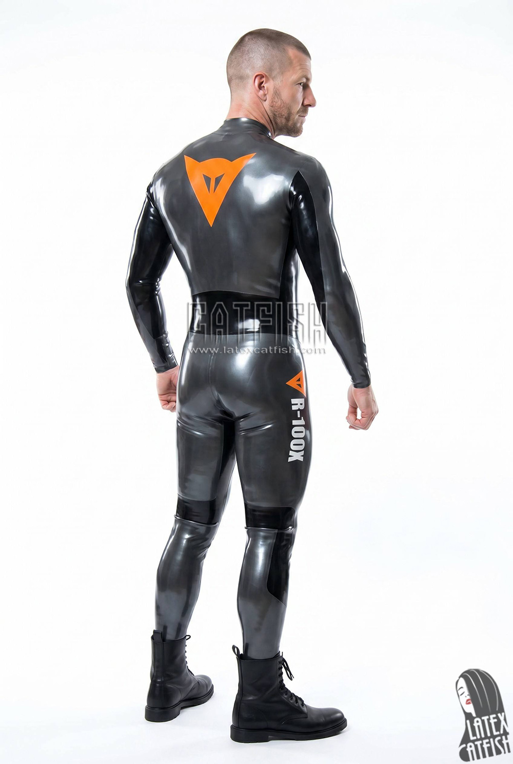 R-100X Motorcycle Racing Rubber Catsuit R-100X Motorcycle Racing Rubber Catsuit