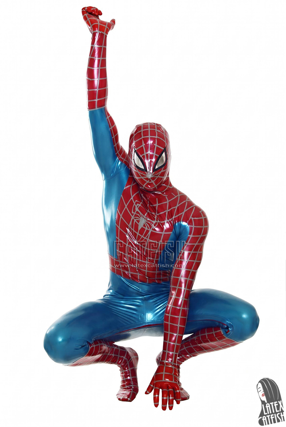 Cosplay Red Spider Total Coverage Catsuit Cosplay Red Spider Total Coverage Catsuit