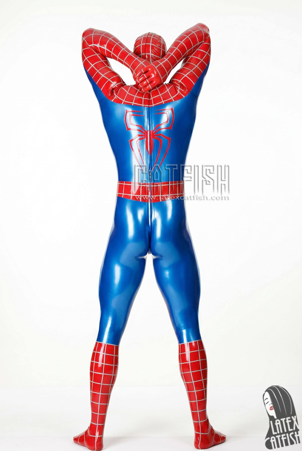 Cosplay Red Spider Total Coverage Catsuit Cosplay Red Spider Total Coverage Catsuit