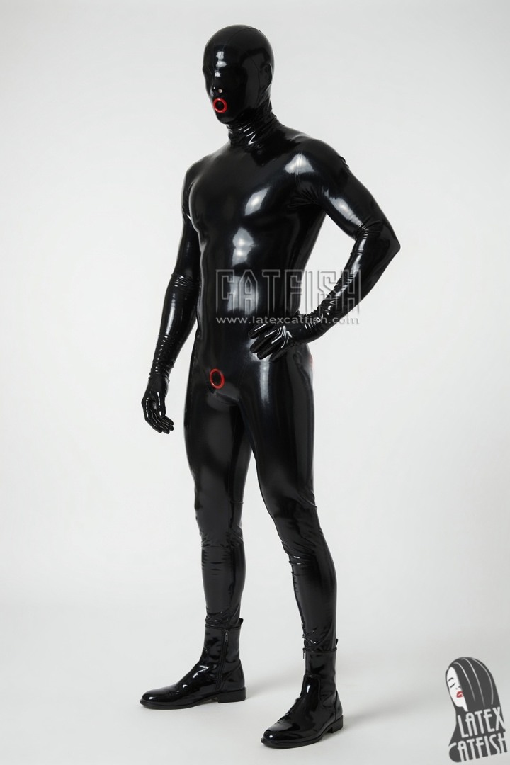 'Express Pass' Latex 3-Condoms Catsuit 'Express Pass' Latex 3-Condoms Catsuit