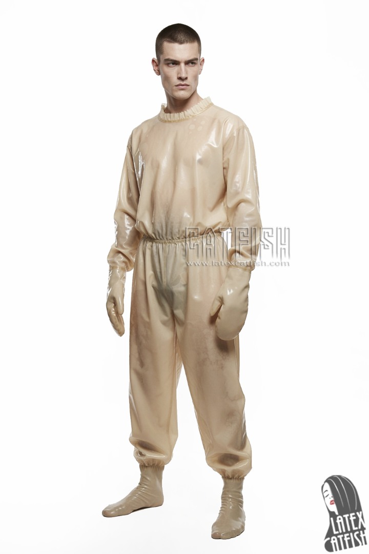 Unisex Transparent Latex Sweat Suit Unisex Transparent Latex Sweat Suit