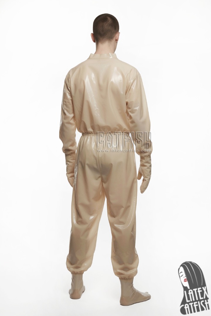 Unisex Transparent Latex Sweat Suit Unisex Transparent Latex Sweat Suit