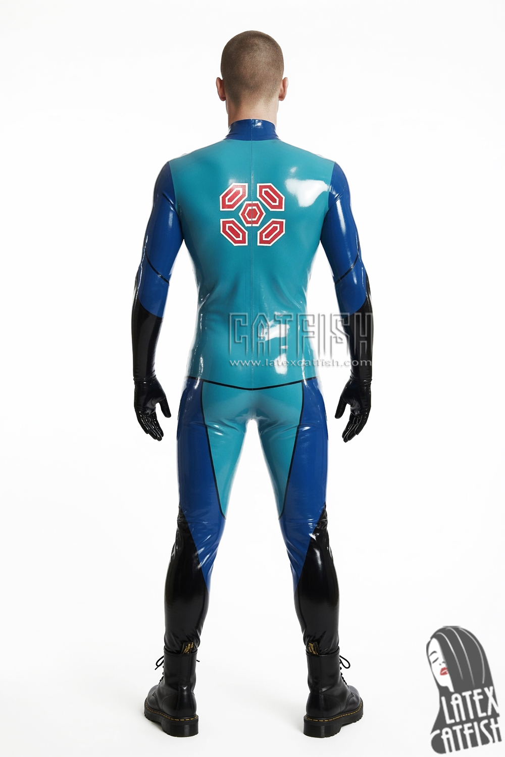 Men's 'Digital Robot' Latex Catsuit Men's 'Digital Robot' Latex Catsuit