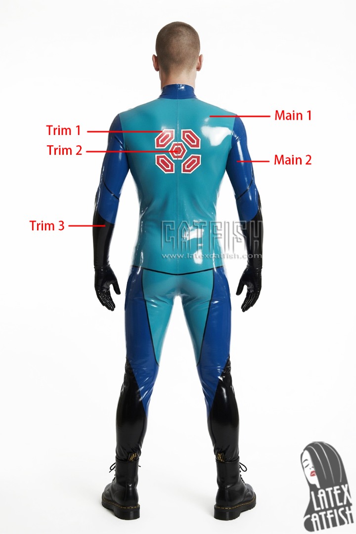Men's 'Digital Robot' Latex Catsuit Men's 'Digital Robot' Latex Catsuit