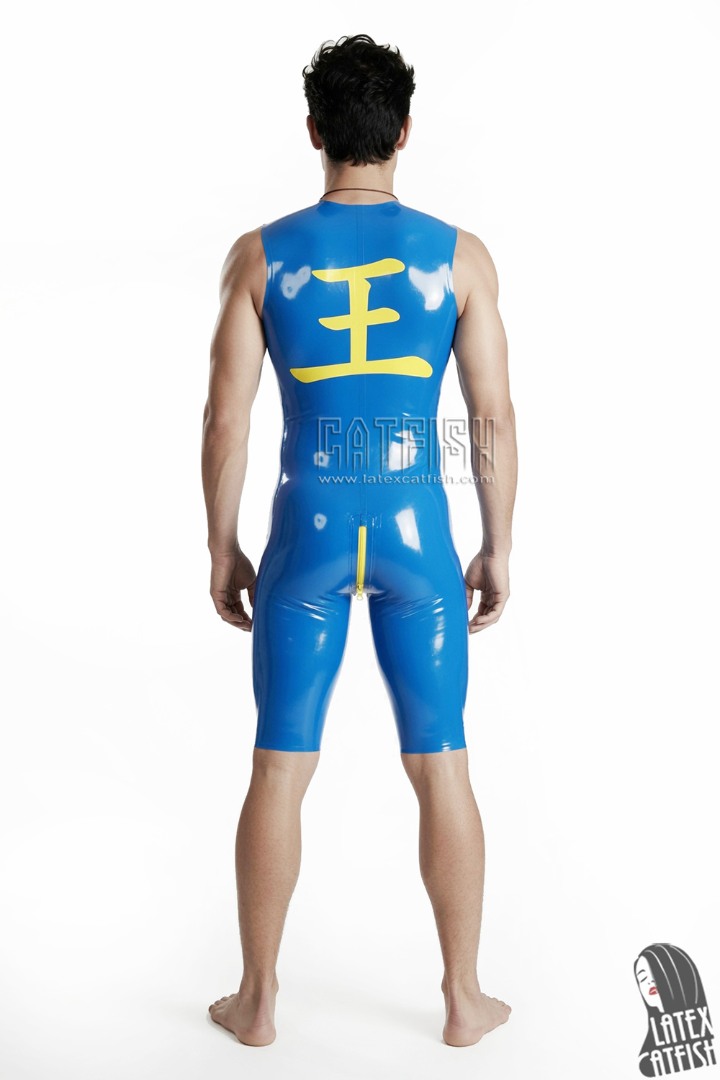 Sleeveless Latex Cycling Suit Sleeveless Latex Cycling Suit