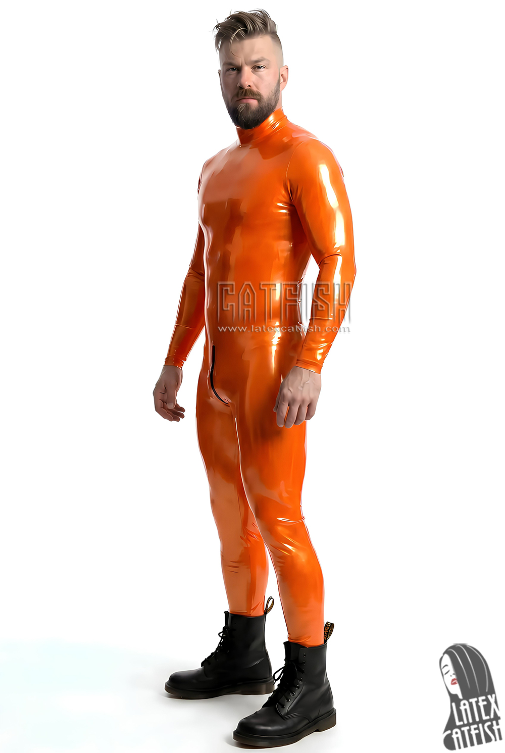 Standard Neck Entry Latex Catsuit Standard Neck Entry Latex Catsuit