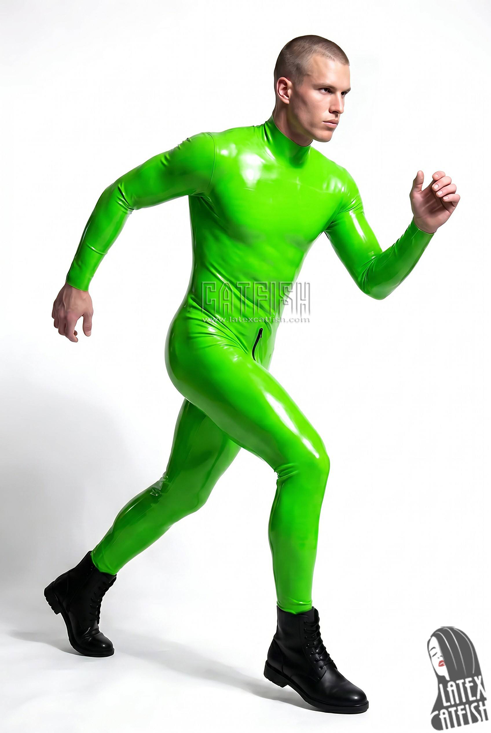 Standard Neck Entry Latex Catsuit Standard Neck Entry Latex Catsuit