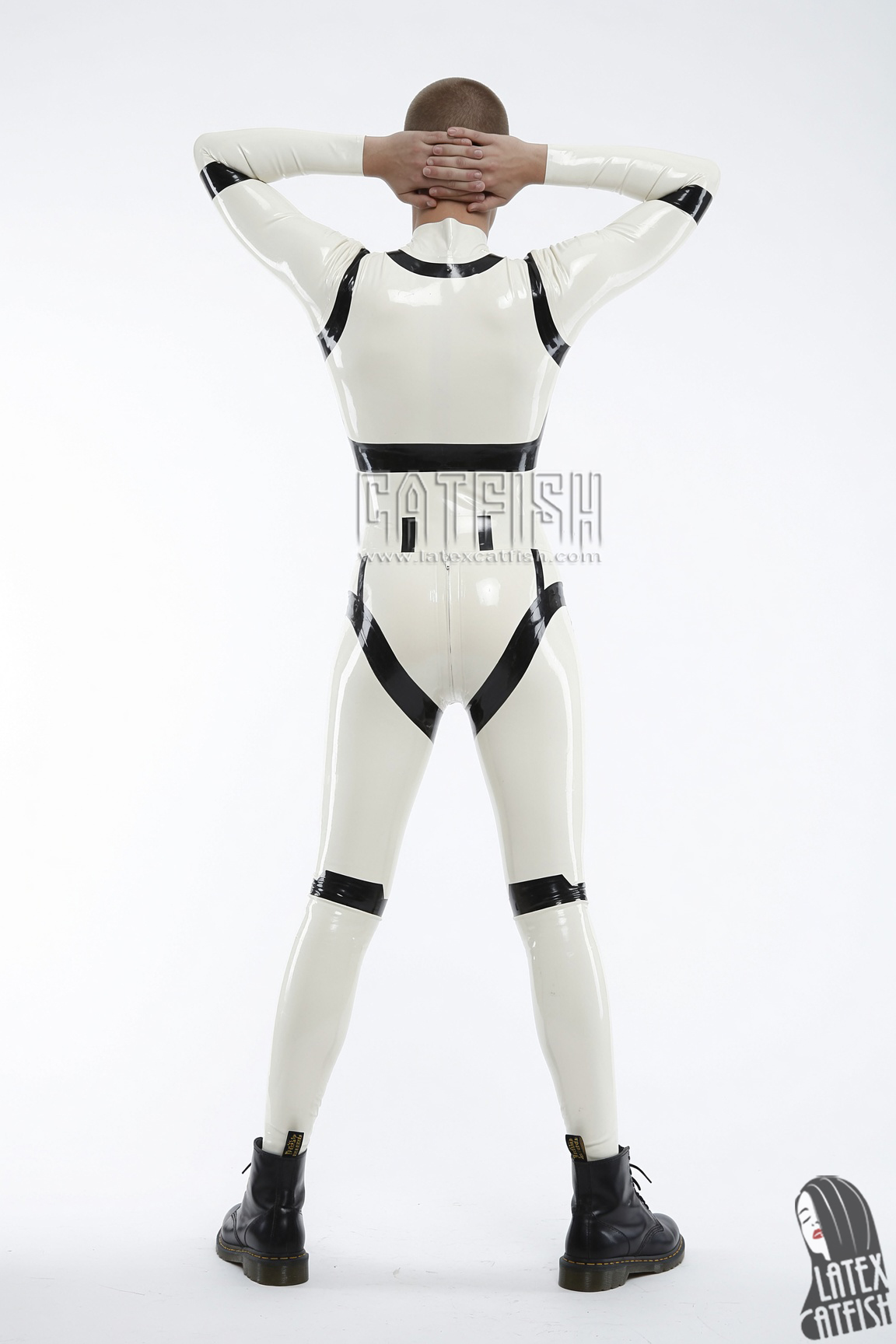 'Disjointed Dolly' Latex Catsuit 'Disjointed Dolly' Latex Catsuit