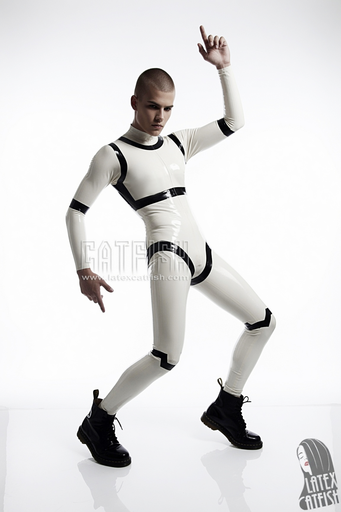 'Disjointed Dolly' Latex Catsuit 'Disjointed Dolly' Latex Catsuit