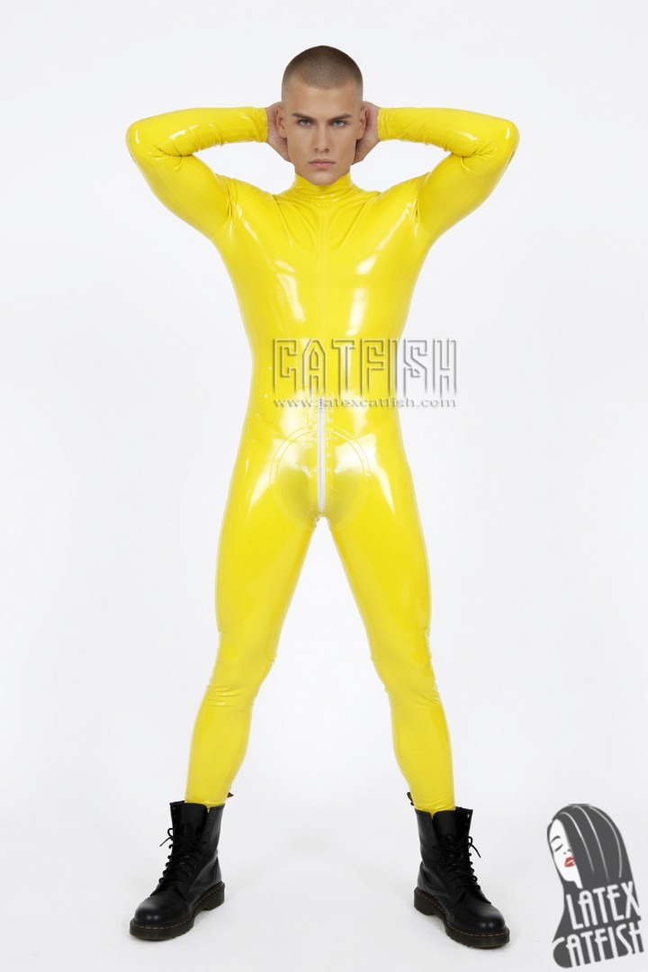 Curved Pouch Shape Crotch Catsuit Curved Pouch Shape Crotch Catsuit