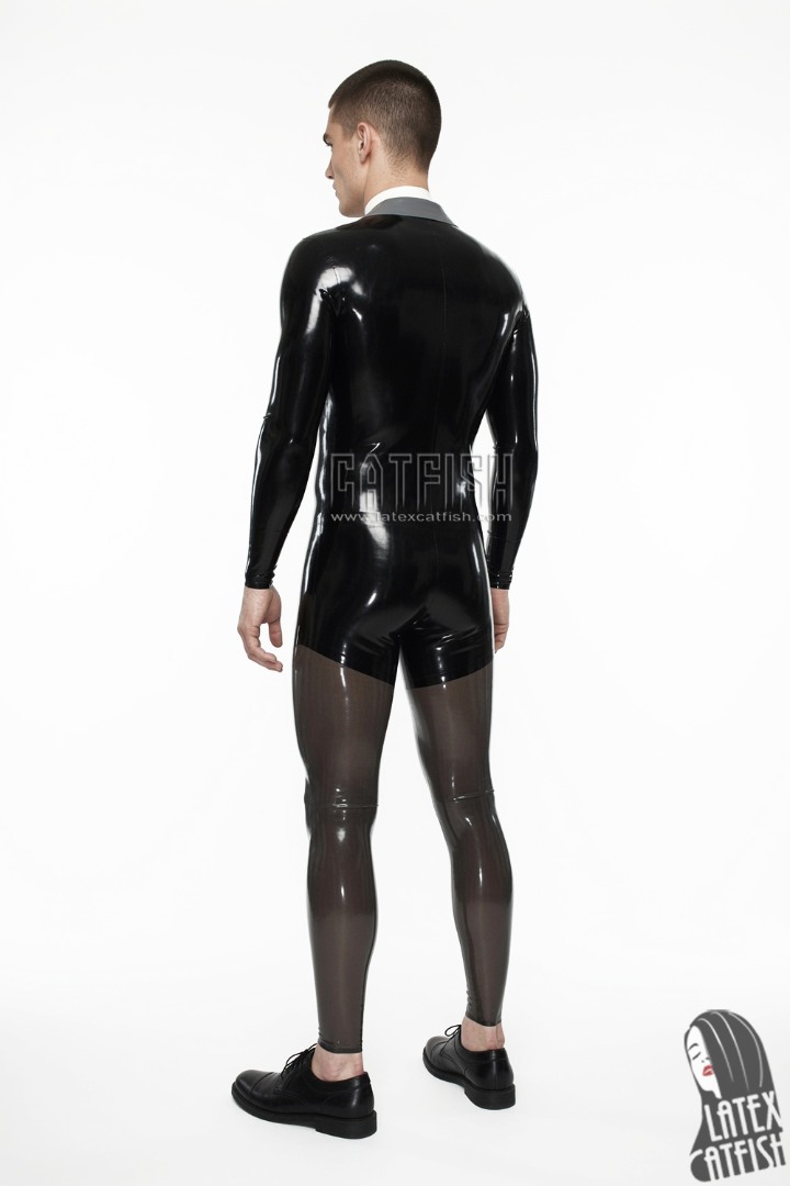 Men's 'Dapper Dan' Formal Look Latex Catsuit Men's 'Dapper Dan' Formal Look Latex Catsuit