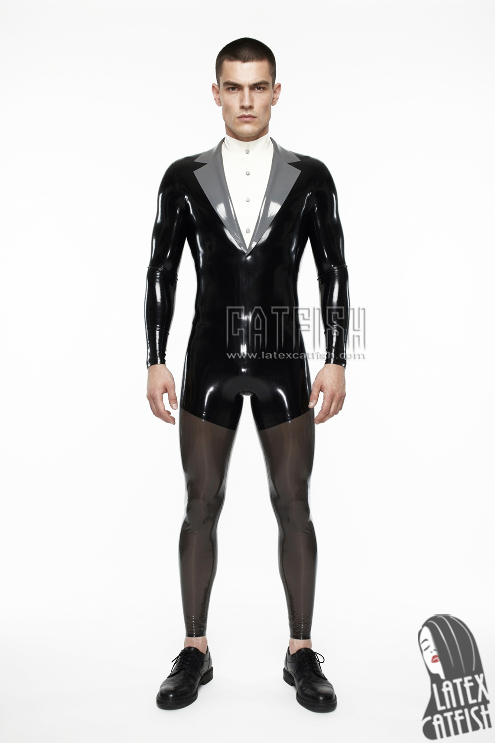 Men's 'Dapper Dan' Formal Look Latex Catsuit Men's 'Dapper Dan' Formal Look Latex Catsuit
