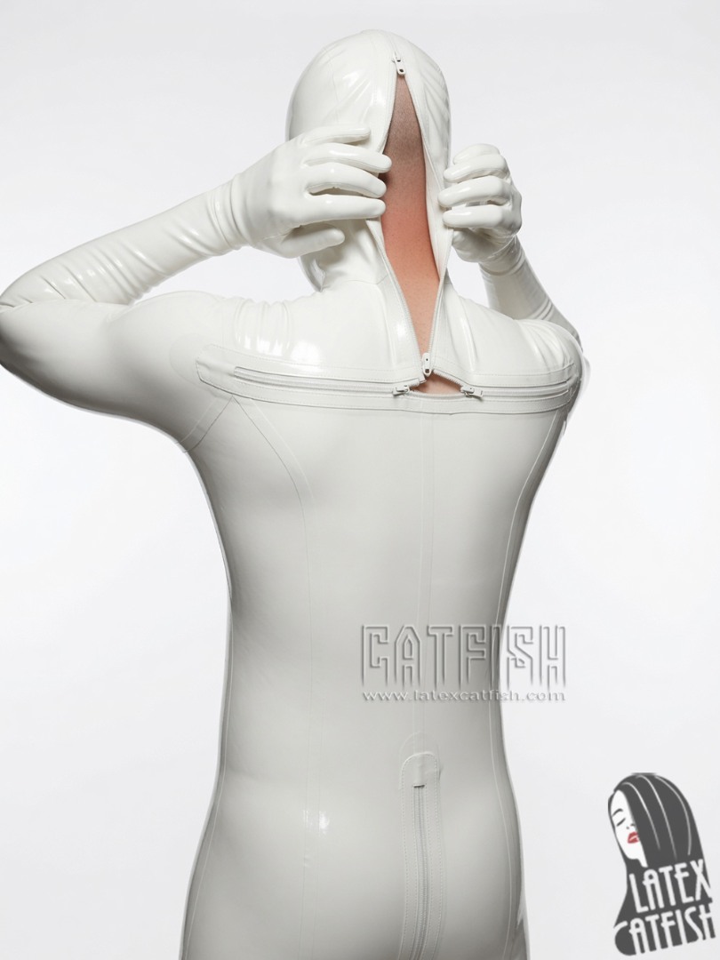 Men's Total Body 'T-Zip' Latex Catsuit Men's Total Body 'T-Zip' Latex Catsuit