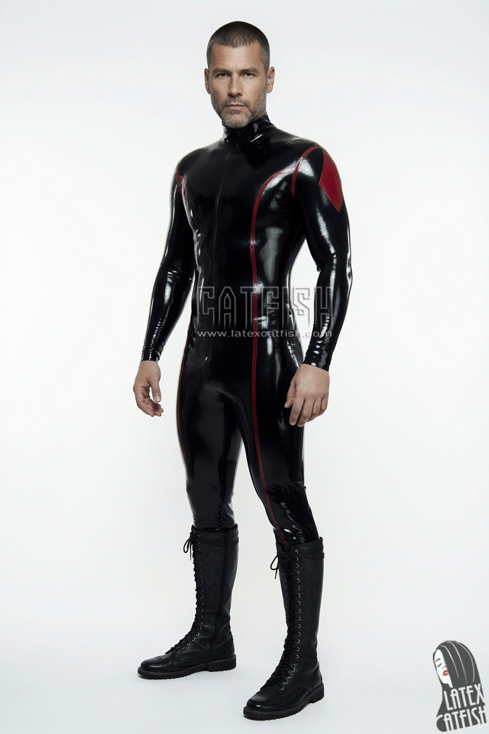'Diamond Dazzler' Latex Catsuit 'Diamond Dazzler' Latex Catsuit